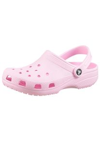 Crocs Damen Clog "Classic Clog", Gr. 36rosa, pink milk, Croslite, sportlich, Schuhe, Sommerschuh, Schlappen, Hausschuh passt zu Jibbitz