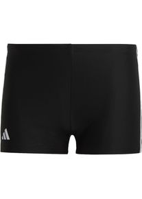 Adidas 3stripes Boxer Badehose Herren - schwarz - Gr. 4 - Polyester