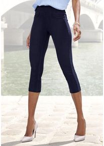 H.I.S. H.I.S Caprihose blau Gr. 48/50 für Damen. Nachhaltig.