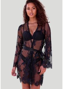 Lascana Kimono schwarz Gr. 32/34 für Damen
