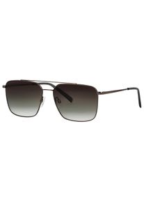 Marc O'Polo MARC O'POLO Damen Sonnenbrille "505097"dunkelgun, casual, Brillen, Form Karree/Eckig, Logoschriftzug auf Bügel und Glas, Polyamid UV 400