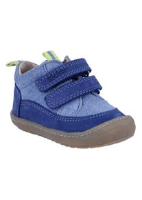 Richter Kinder Lauflernschuh "Maxi WMS: mittel", Gr. 23nautical, infinity, Nubukleder, Veloursleder, casual, Schuhe, Kindergartenschuh im coolen