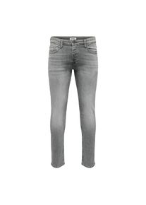 Only & Sons Only & Sons Jeans Loom Slim Grey lange Hose
