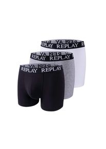 Replay Trunk BOXER Style 01/C Basic Cuff Logo im 3er Pack