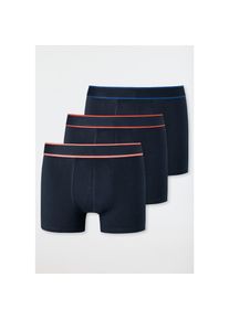 Schiesser Boxershorts Unterhosen im 3 Pack mit Logo-Webgummibund