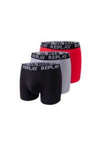 Replay Trunk BOXER Style 01/C Basic Cuff Logo im 3er Pack