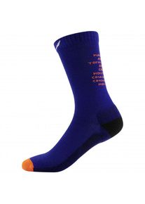 Salewa Ortles Dolomites All Mountain Crew Sock Wandersocken Herren (Gr 42-44 |blau)