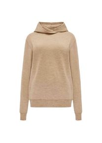 We Norwegians Tind Classic Hoodie Merinohoodie Women (Größe S |beige)