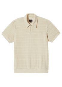Brixton Weekend Terry Cloth S/S Polo Polo-Shirt Herren (Gr L |beige)