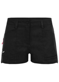Salewa Puez Hemp Cargo Shorts Shorts Damen (Gr 42 |schwarz)
