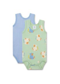 Sanetta DP Body Sleeveless 324629+324630 Alltagsunterw&auml;sche Kinder (Gr 74 |gr&uuml;n)