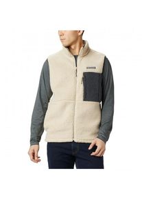 Columbia Mountainside Vest Fleeceweste Herren (Gr XXL |beige)
