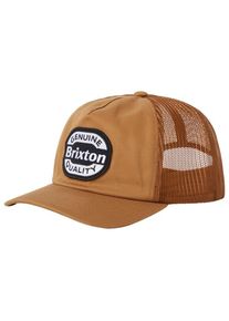 Cap Brixton Keaton Netplus Trucker Hat Herren (Gr One Size |braun)