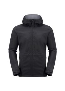 Jack Wolfskin Elsberg 2 5L Jacket Regenjacke Herren (Gr M |schwarz/grau |wasserdicht)