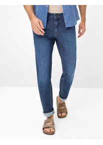 Brax Herren Five-Pocket-Hose Style COOPER DARK BLUE USED, denim dunkelblau, Gr. 35/36