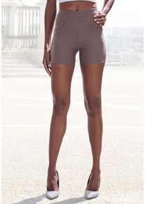H.I.S. H.I.S Shorts taupe Gr. 32/34 für Damen