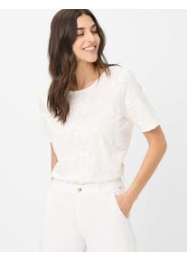 Brax Damen Shirt Style CIRA offwhite, cremeweiß, Gr. 38