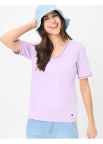 Brax Damen Shirt Style CARINA lavender Lila Flieder, lila - flieder, Gr. 46