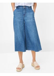 Brax Damen Culotte Style MELLI S USED STONE BLUE, denim blau, Gr. 38
