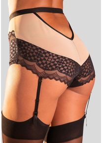 Petite Fleur Gold High-Waist-Slip schwarz Gr. 48/50 für Damen
