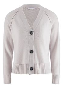 Peter Hahn - Strickjacke, beige, Gr. 36 / S - Schurwolle