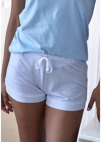 s.Oliver Pyjamashorts mehrfarbig Gr. 44/46 für Damen. Bequem. Nachhaltig.