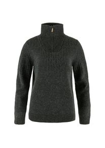Fj&auml;llr&auml;ven Fj&auml;llr&auml;ven &Ouml;vik Half Zip Knit Wollpullover Women (Gr XS |schwarz)
