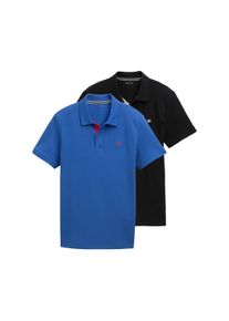 Tom Tailor Poloshirt, (Packung, 2 tlg.), im Doppelpack