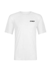 Laufshirt CEP Pro Run Ultralight Shirt Short Sleeve Herren (Gr S |wei&szlig;)