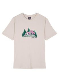 T-Shirt Santa Cruz Woodland Mini Strip Front Damen (Gr 14 |grau)