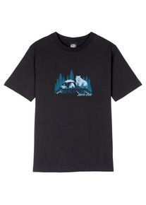 Santa Cruz Woodland Mini Strip Front T-Shirt Damen (Gr 8 |schwarz)