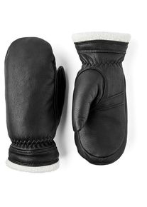Hestra Boda Mitt Handschuhe Damen (Gr 8 |schwarz/grau)