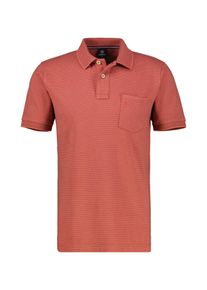 Lerros Herren Poloshirt "Lerros Herren Piqué-Poloshirt in Großen Größen"earth rot, Gr. XXXL, 100% Baumwolle, Shirts