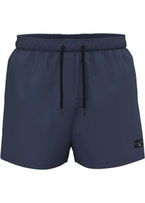 Bugatti Herren Badeshorts "TONI"imperial navy, sportlich, Gr. XL, unifarben, Polyamid, Badehosen, linkes Bein Label mit Logoprint