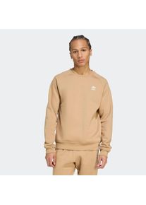 Herren Sweatshirt "ESS CREW"cardboard, sportlich, Gr. M, adidas originals, Obermaterial: 70% Baumwolle, 30% Polyester, Sweatshirts, Essentials