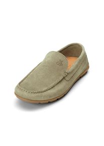 Marc O'Polo MARC O'POLO Herren Mokassin "aus softem Veloursleder", Gr. 44light oak ash, Obermaterial: 100% Leder (Rind), unifarben, Schuhe