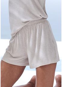 s.Oliver Pyjamashorts mehrfarbig Gr. 36/38 für Damen. Bequem