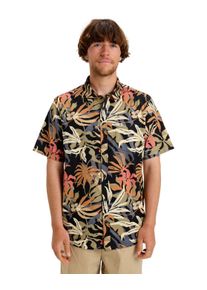 Quiksilver Herren Kurzarmhemd "Apero Classic"schwarz blauweed shirt, Gr. XL, 100% Baumwolle, Hemden