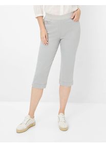 Raphaela by Brax Damen Schlupfhose Style CARINA CAPRI, denim grau, Gr. 44