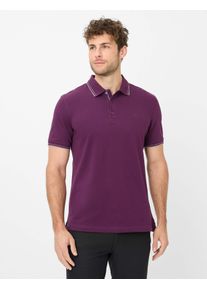 Brax Herren Polo Style PETE blackberry, dunkles lila, Gr. XS