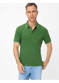 Brax Herren Polo Style PETE leaf, gr&uuml;n, Gr. L