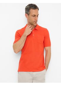 Brax Herren Polo Style PETE heat, Rot, Gr. XL