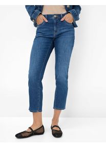 Brax Damen Five-Pocket-Hose Style MARY S USED STONE BLUE, denim blau, Gr. 42