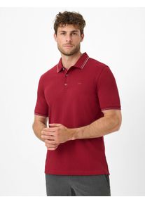 Brax Herren Polo Style PETE red wine, dunkelrot, Gr. M