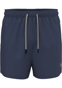 Bugatti Herren Badeshorts "Morten"imperial navy, Gr. XXXL, unifarben, Polyester, Badehosen, Logostickerei auf dem linken Bein