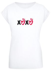 Merchcode Herren T-Shirt "Merchcode Damen", weiß, casual, Gr. M, bedruckt, 100% Baumwolle, Shirts