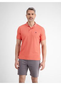 Lerros Herren Poloshirt "Lerros Klassischer Polostyle in *Cool & Dry* Piquéqualität", rot, Gr. XL, 60% Baumwolle, 40% Polyester, Shirts