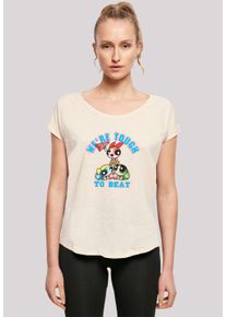 F4NT4STIC Damen T-Shirt "Powerpuff Girls Tough To Beat", weiß, casual, Gr. L, Obermaterial: 100% Baumwolle, Shirts, Premium Qualität