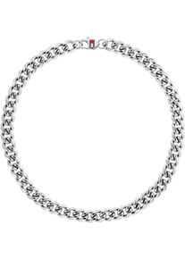 Tommy Hilfiger Herren Edelstahlkette "WILD, 2790604, 2790605", Edelstahl, L: 46cm B: 11mm, bunt, Edelstahl, B:11mm, Halsketten, mit Emaille