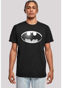 F4NT4STIC Herren T-Shirt "DC Comics Batman Spot Logo", schwarz, casual, Gr. XL, Obermaterial: 100% Baumwolle, Shirts, Herren,Premium